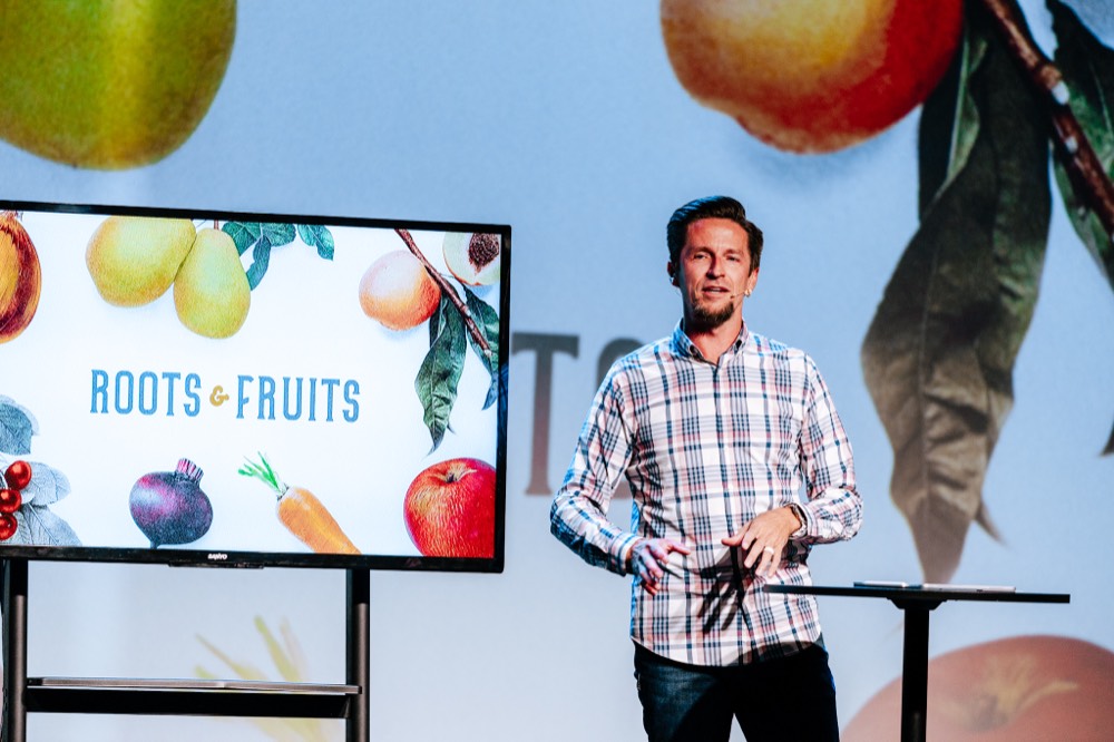 Teaching from the Bible on a Sunday at Citizen Church